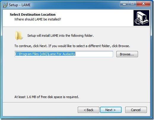 downloading lame mp3 encoder